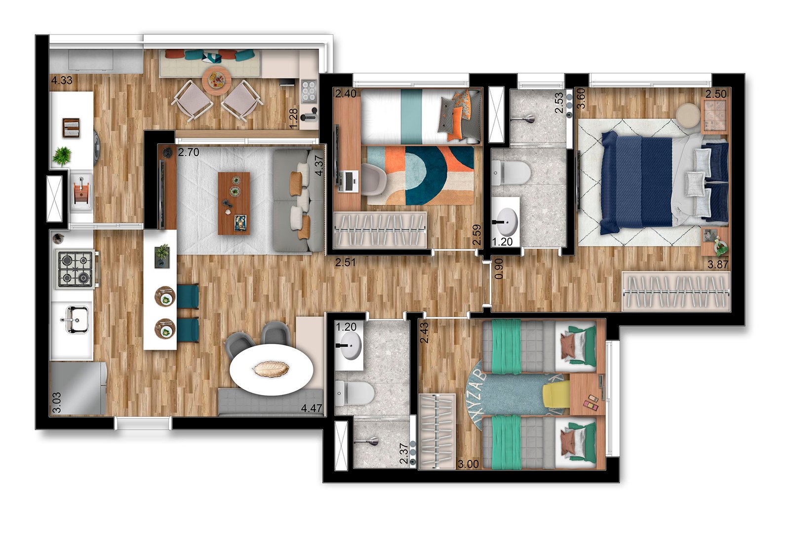 apartamento panamby