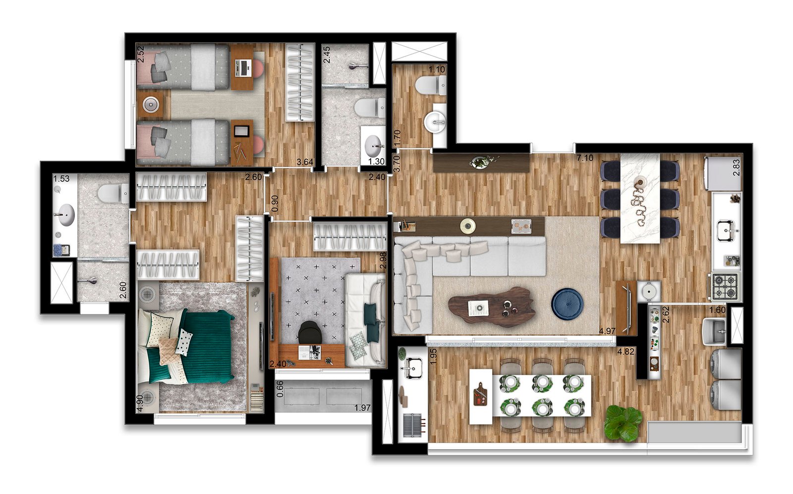 apartamento panamby