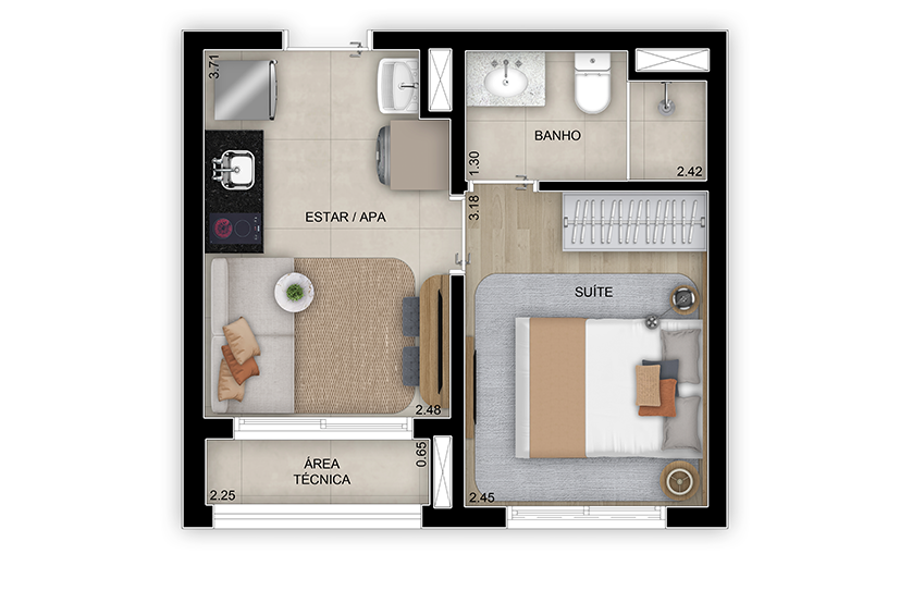 Grand Club Home Spaces Alto da Boa Vista
