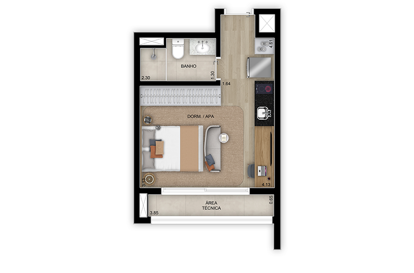 Grand Club Home Spaces Alto da Boa Vista